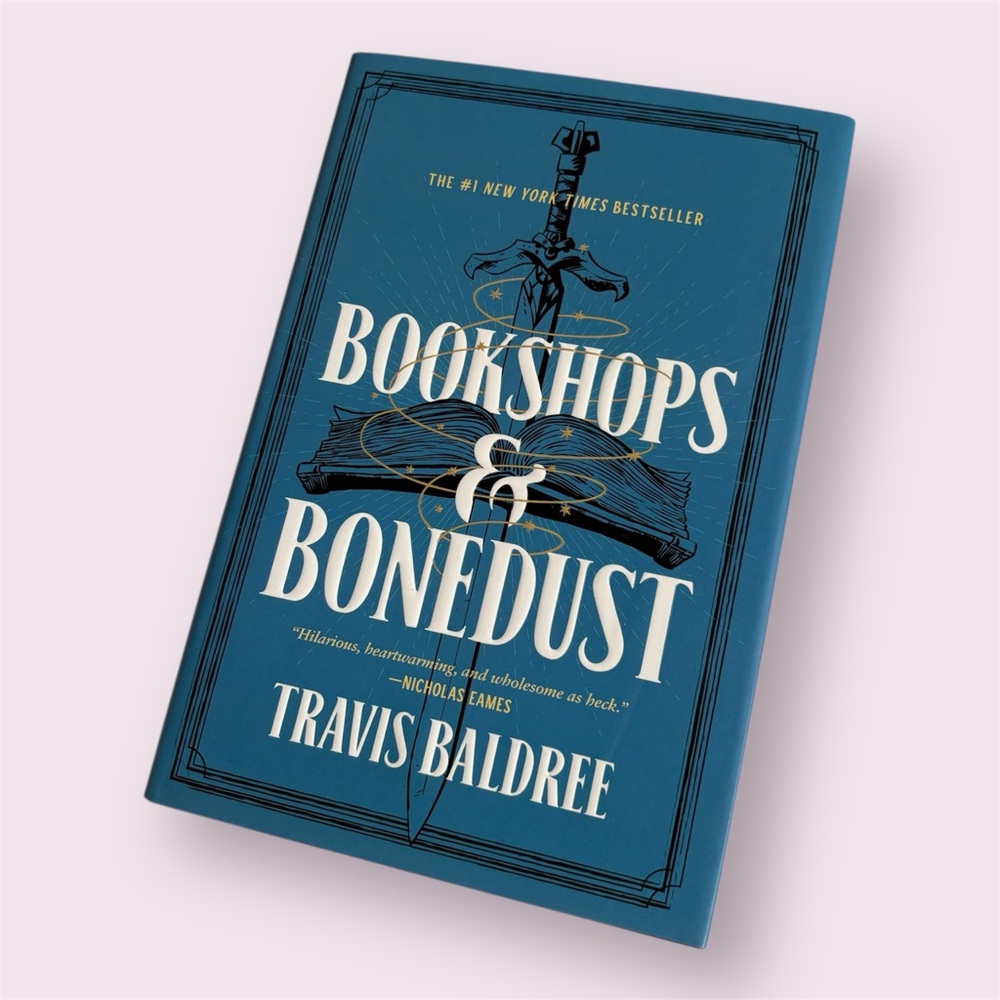 Bookshops & Bonedust by Travis Baldree - Blue Hardcover